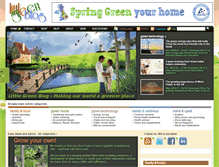 Tablet Screenshot of littlegreenblog.com